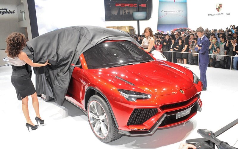 Red Sports Car Unveiling