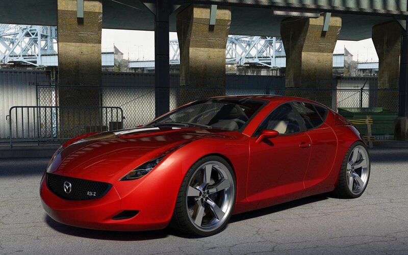 Red Sports Car — Urban