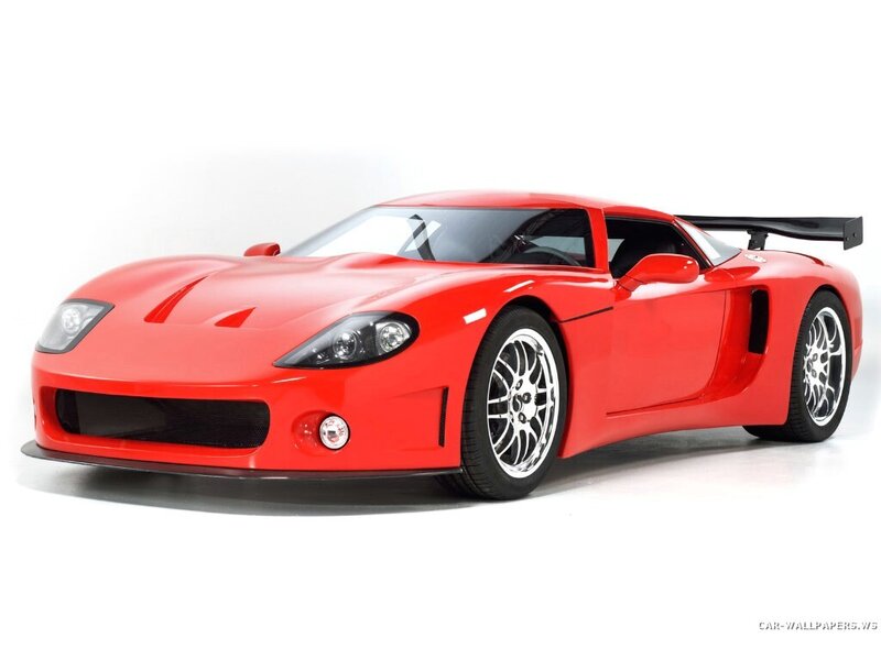 red sports car with spoiler