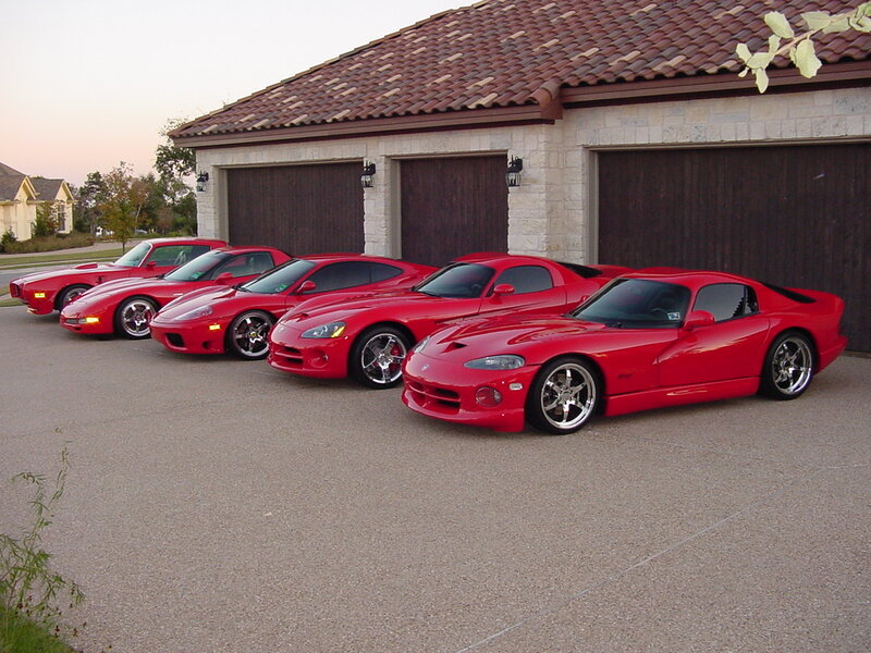 Red Sports Cars — Calm