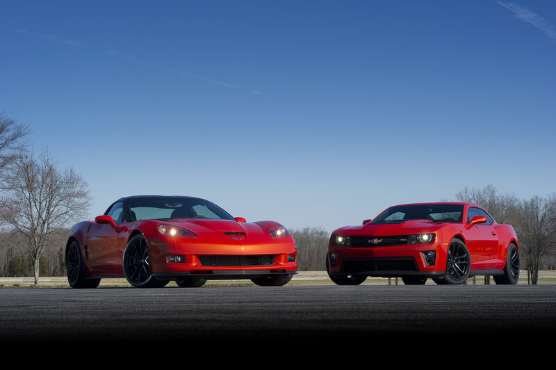 Red Sports Cars — Dramatic