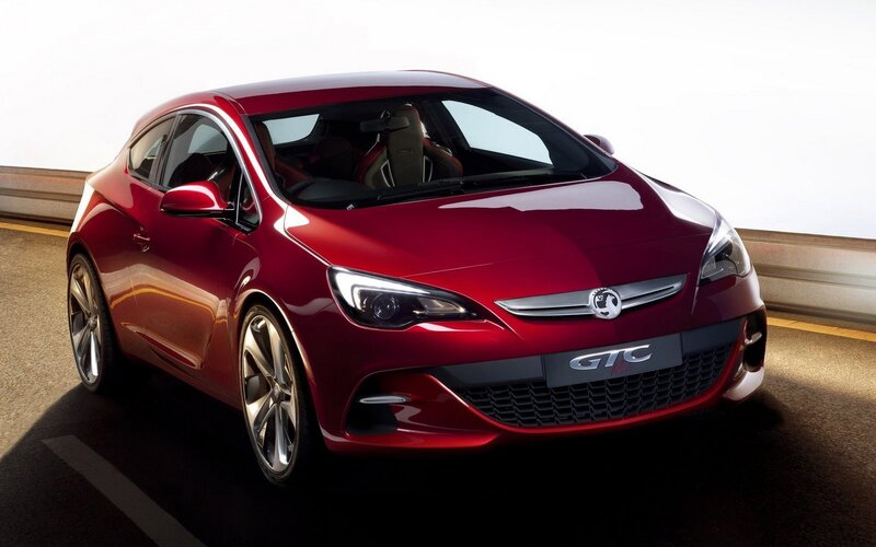 Red Sports Hatchback — Dramatic