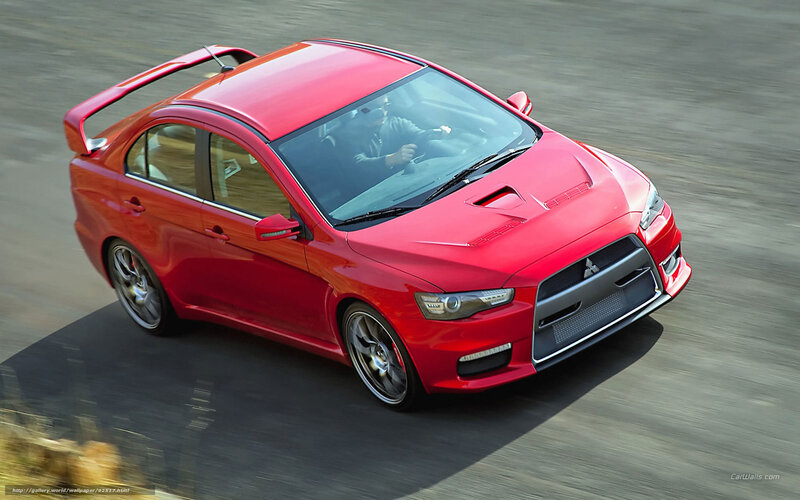 Red Sports Sedan