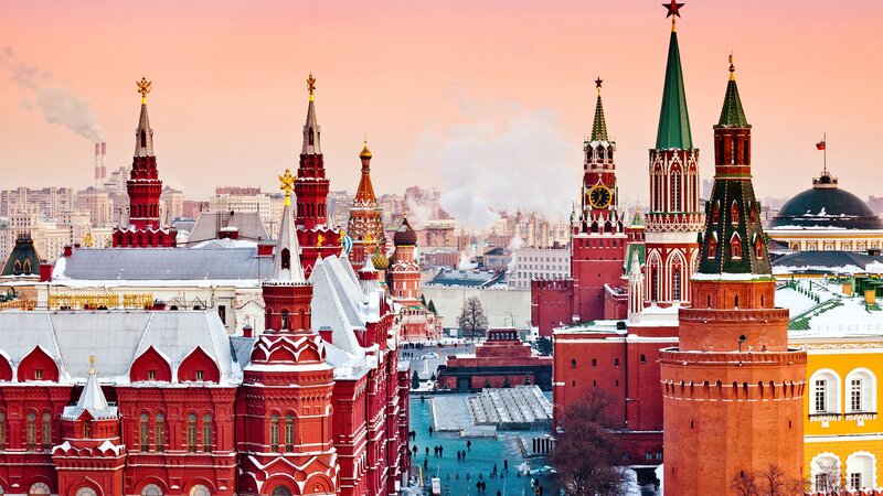 Red Square in Winter — Serene