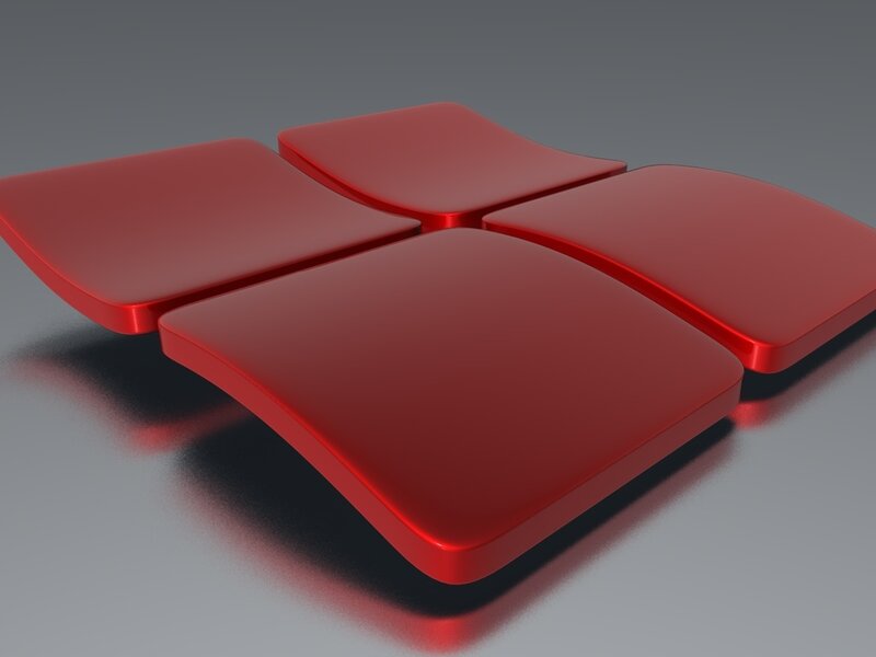 red square tiles arrangement