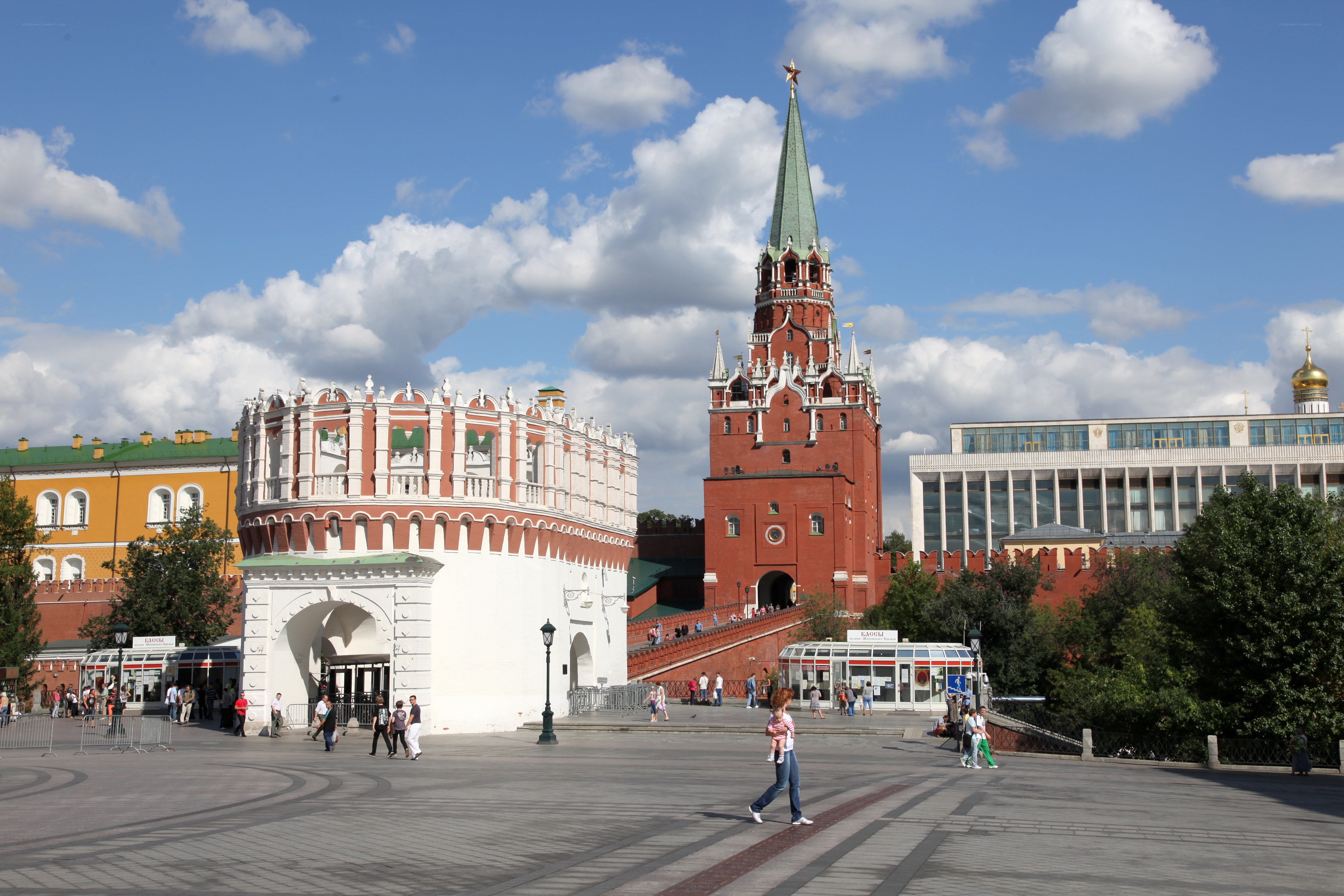 Red Square with Spasskaya Tower