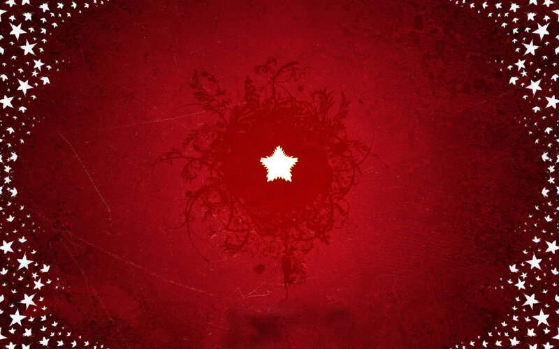 red star design wallpaper