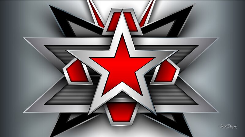 Red Star Emblem — Dramatic