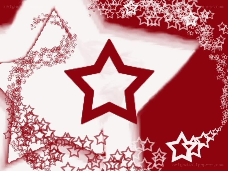 red star pattern background