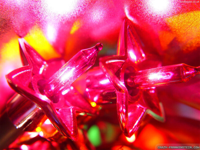 Red Star-shaped Lights