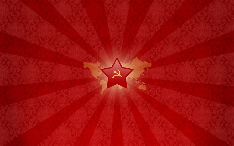 Red Star with Hammer and Sickle — Hammer and Sickle