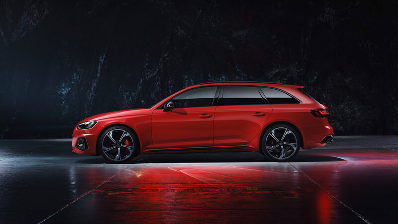 Red Station Wagon — Dramatic, Photograph, Car, Floor