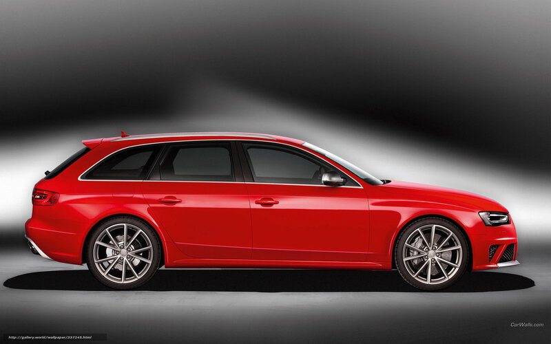 Red Station Wagon — Dramatic, Photograph, Car