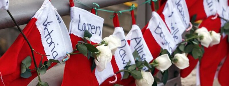Red Stockings with Names