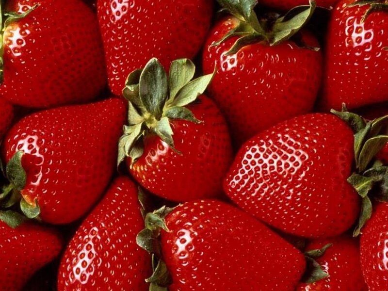 Red Strawberries — Fresh, Photograph