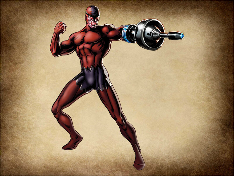Red-suited Superhero