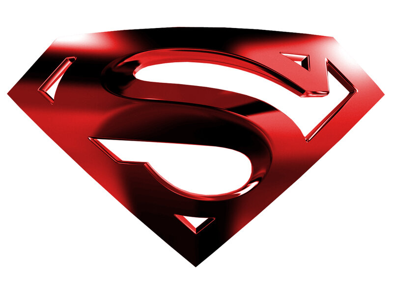 red superman logo