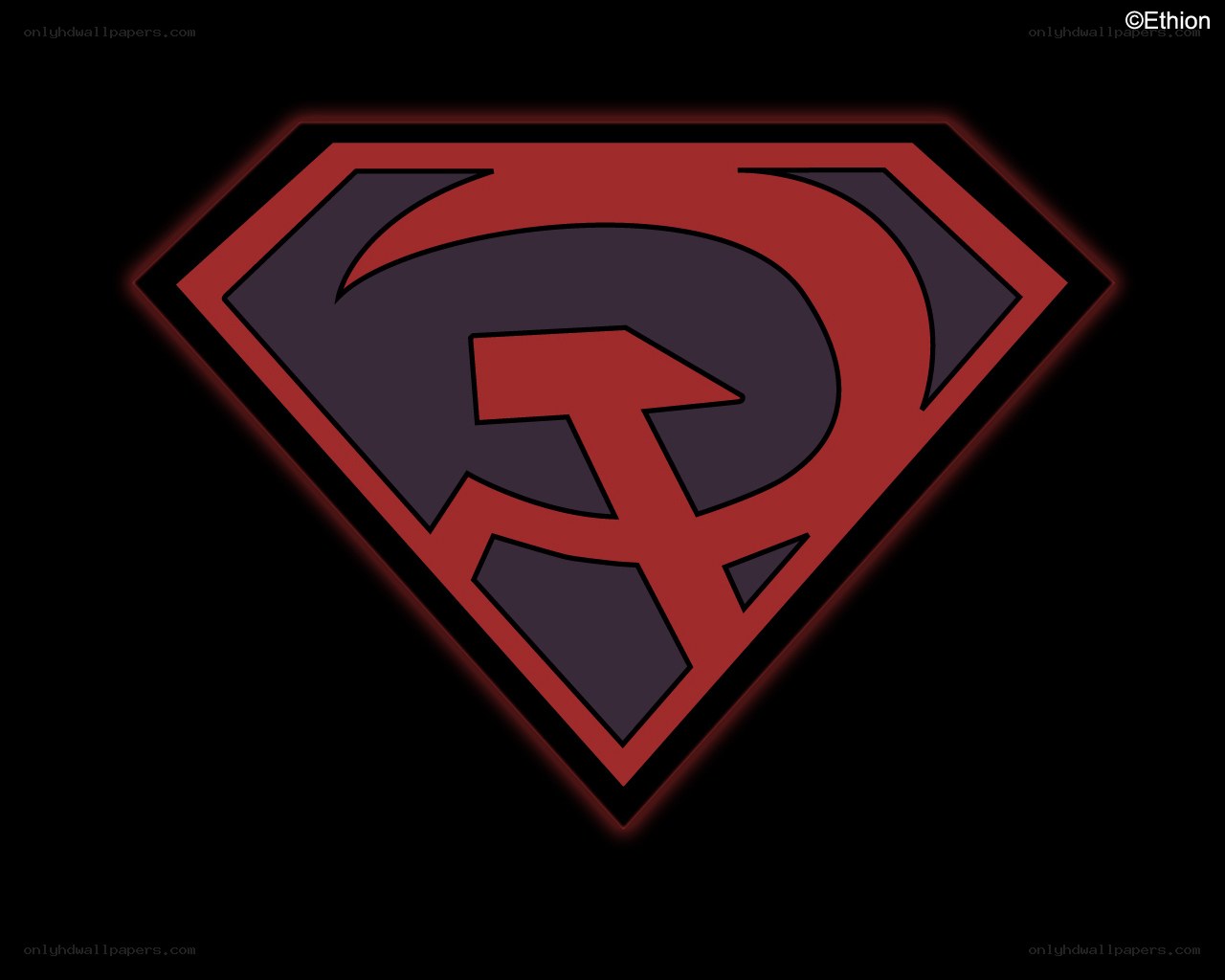 red superman logo