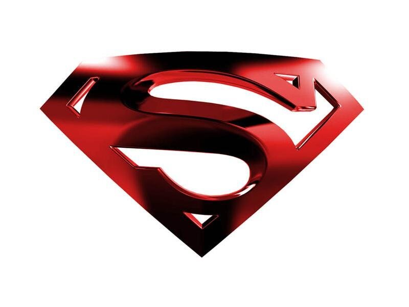 Red Superman Logo — Heroic