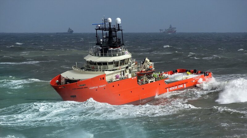 Red Supply Vessel