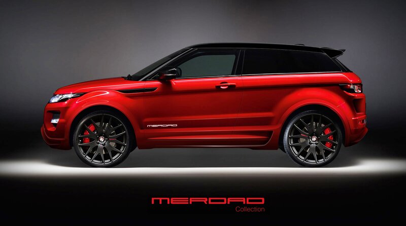 Red SUV Car — Dramatic, 3d Render