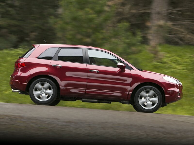Red Suv on Road — Dynamic