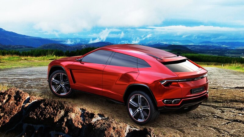 Red Suv on Rocky Terrain — Dramatic, Afternoon