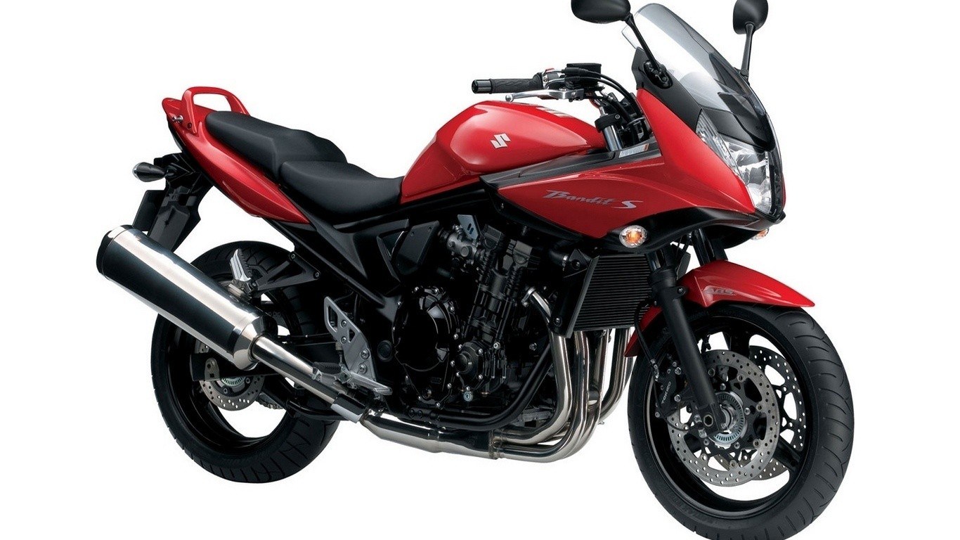 Red Suzuki Bandit S motorcycle