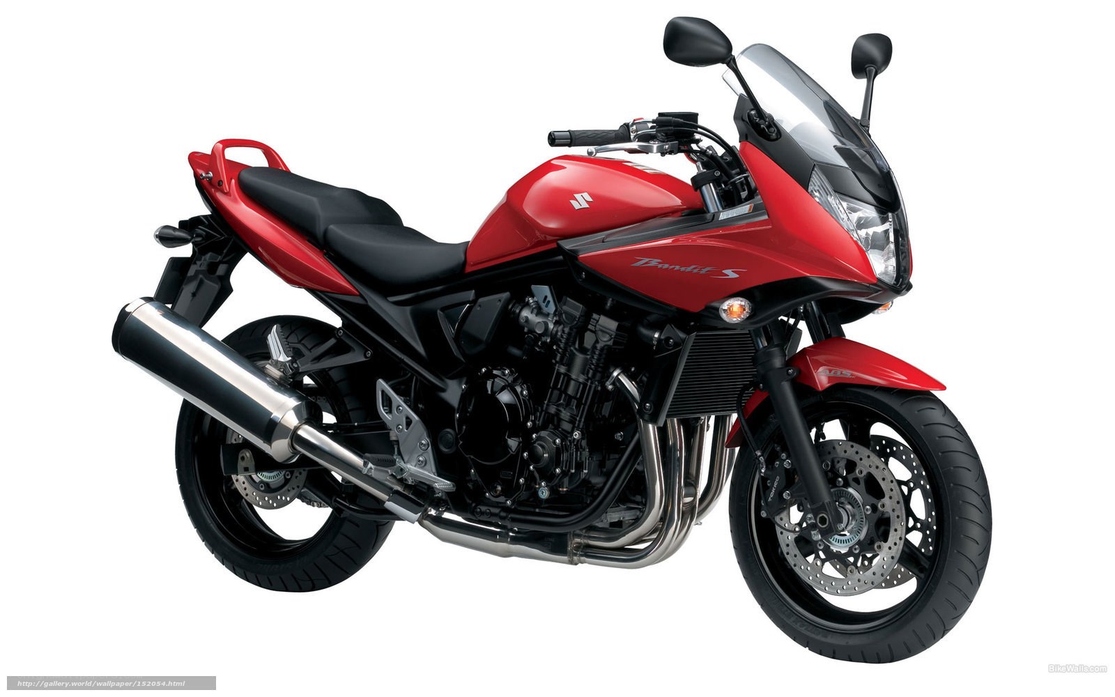 Red Suzuki Bandit S motorcycle