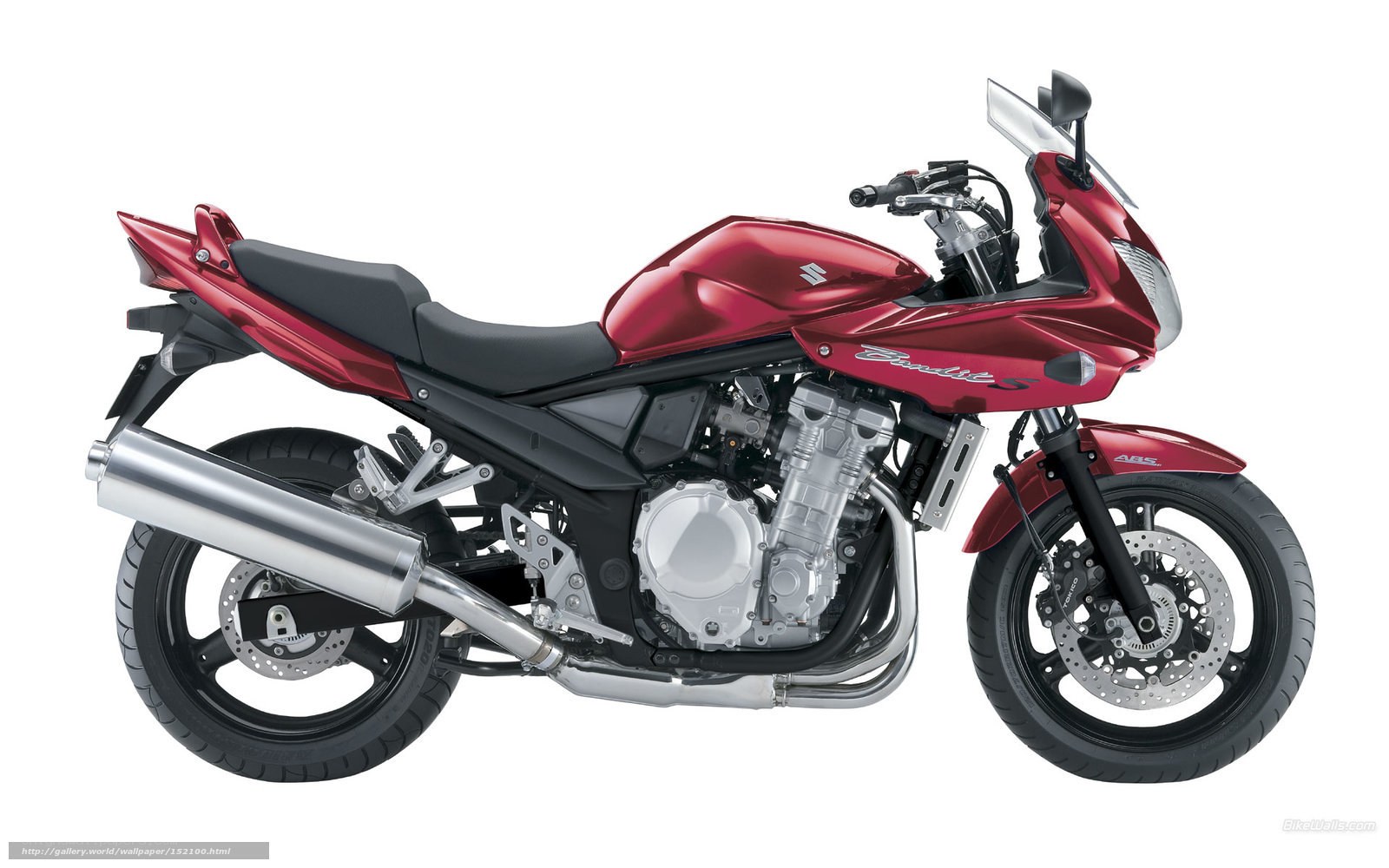 red suzuki boulevard s motorcycle