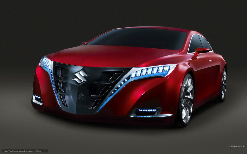 Red Suzuki Concept Car