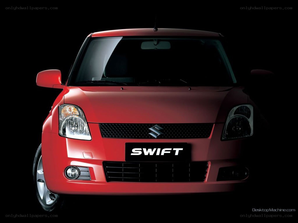 Red Suzuki Swift car