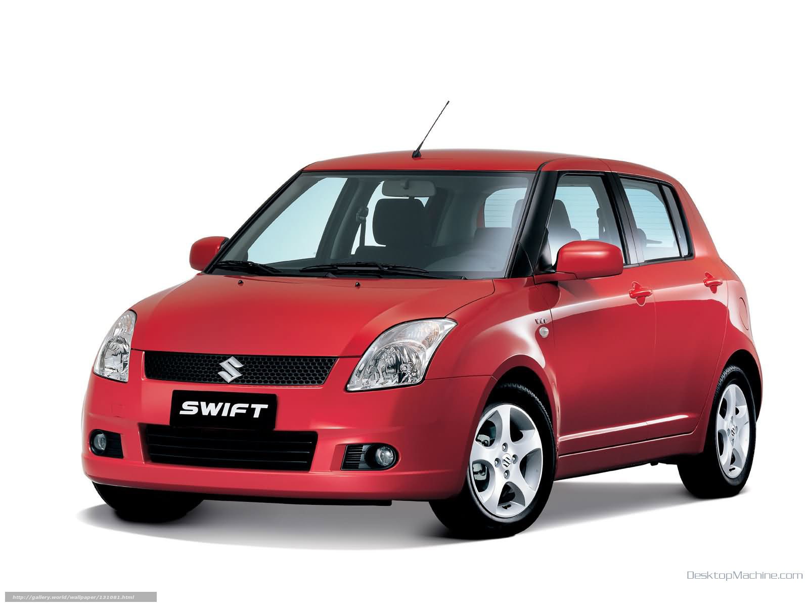Red Suzuki Swift car