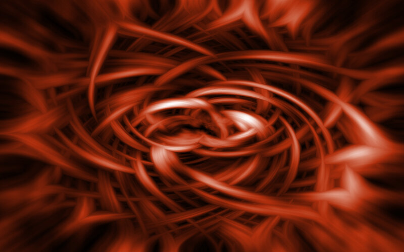Red Swirling Lines — Dynamic