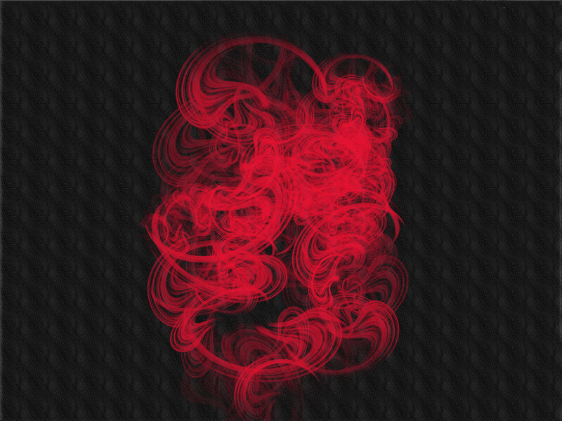 Red Swirling Lines