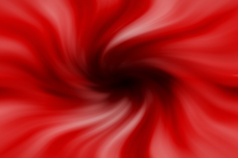 Red swirling vortex