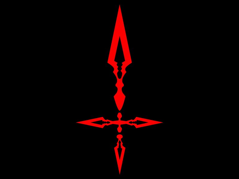 red sword symbol