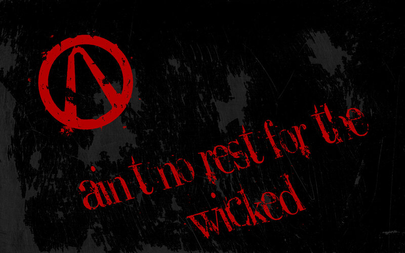 Red Symbol and Text — Black