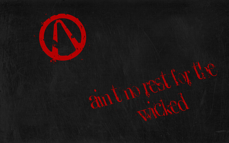 Red Symbol and Text