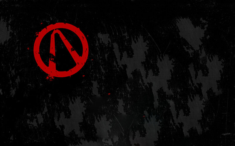 Red Symbol on Dark Background — Black, Dark, Gritty