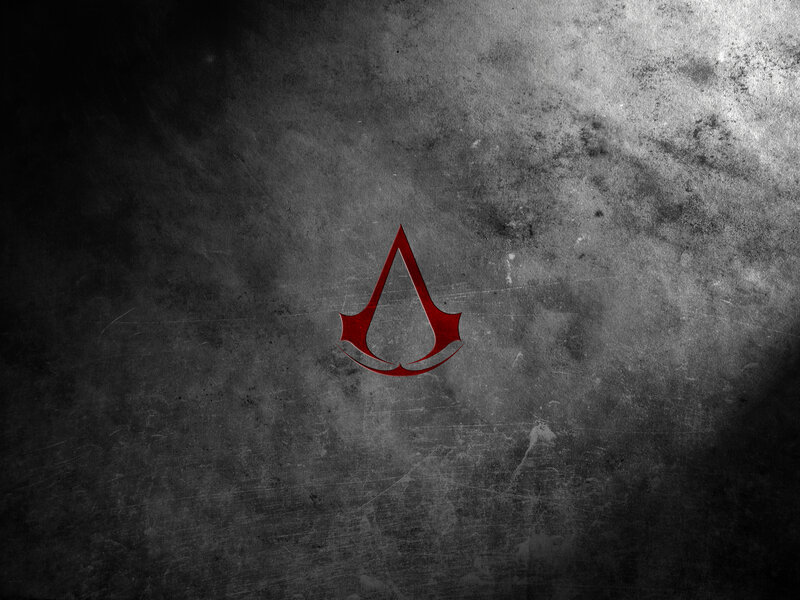 Red Symbol on Gray Surface
