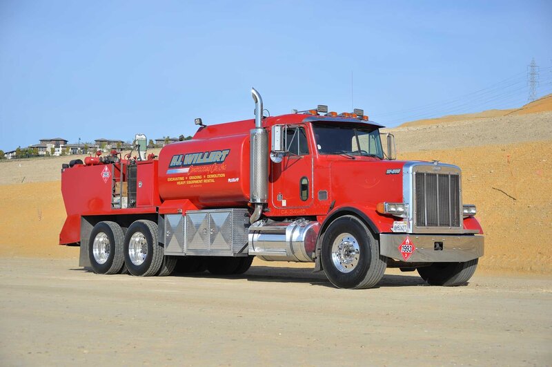 Red Tanker Truck — Neutral