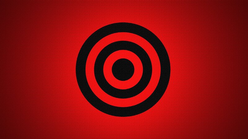 red target pattern background