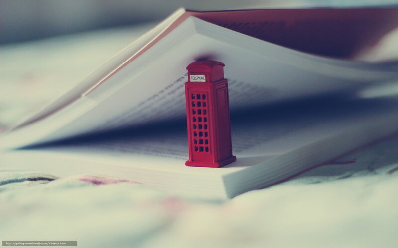 Red Telephone Booth Model