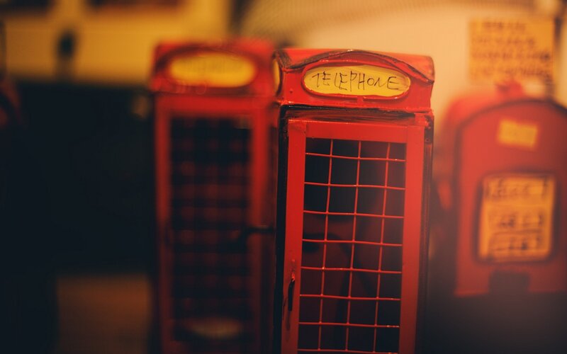 Red Telephone Booths — Nostalgic