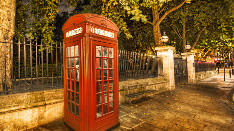 Red Telephone Box — Calm
