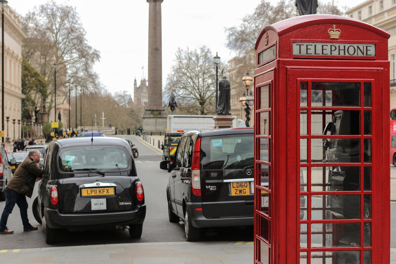Red Telephone Box — Urban