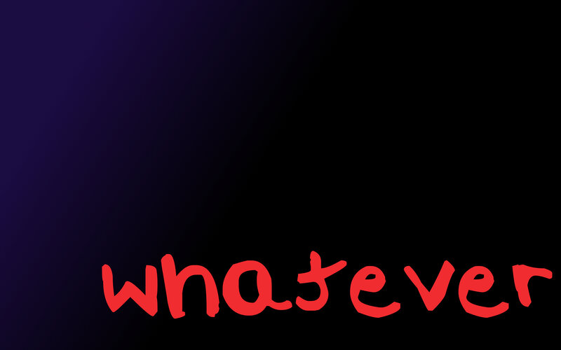 red text on dark background