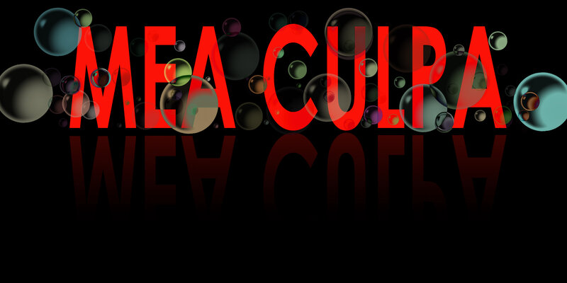 Red Text with Bubbles