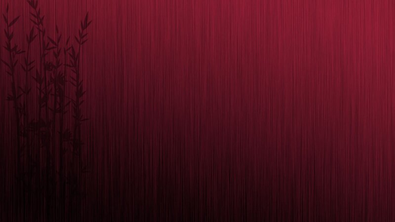 red textured background with bamboo